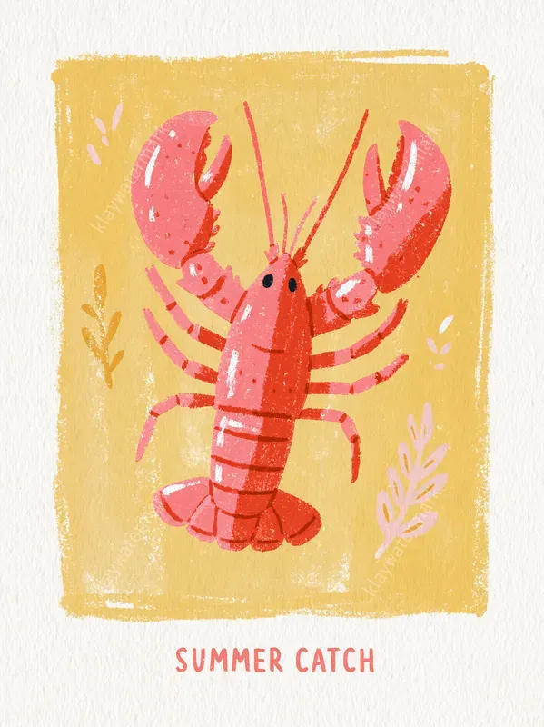 Retro Mediterranean Folk Art Posters