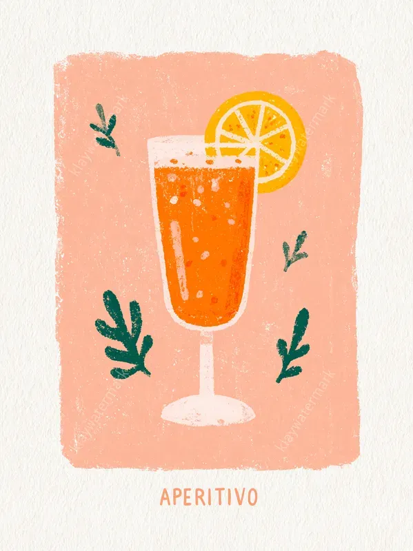 Retro Mediterranean Folk Art Posters
