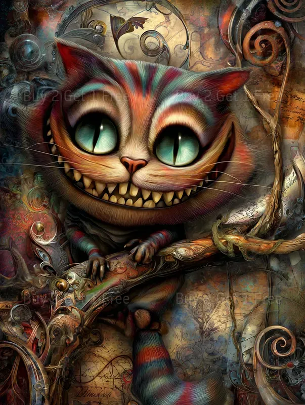 Dark Alice In Wonderland Junk Journals