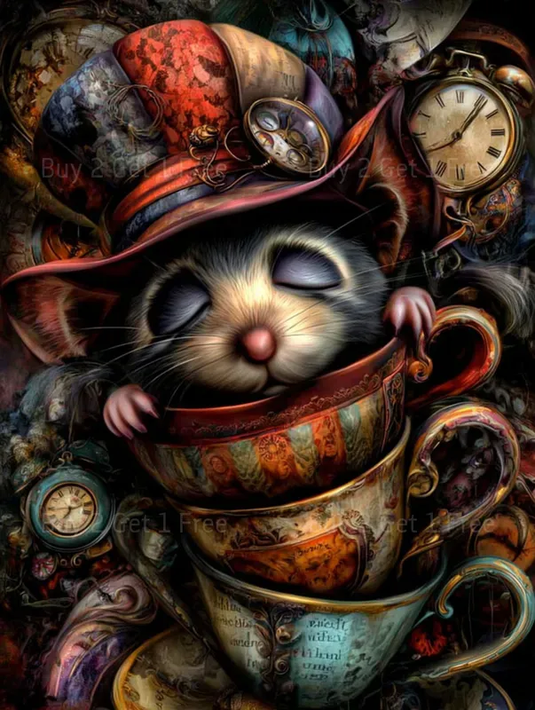 Dark Alice In Wonderland Junk Journals