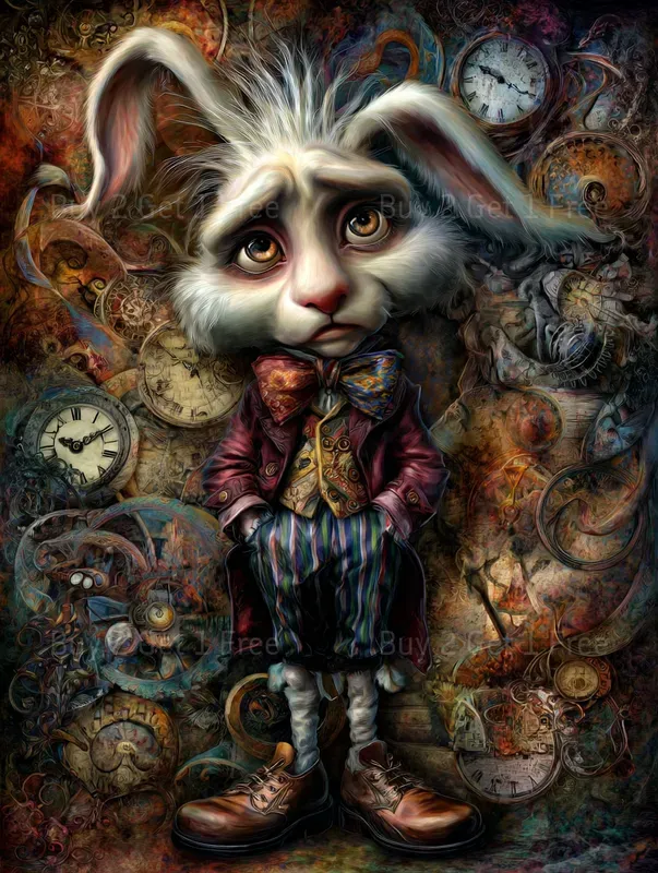 Dark Alice In Wonderland Junk Journals