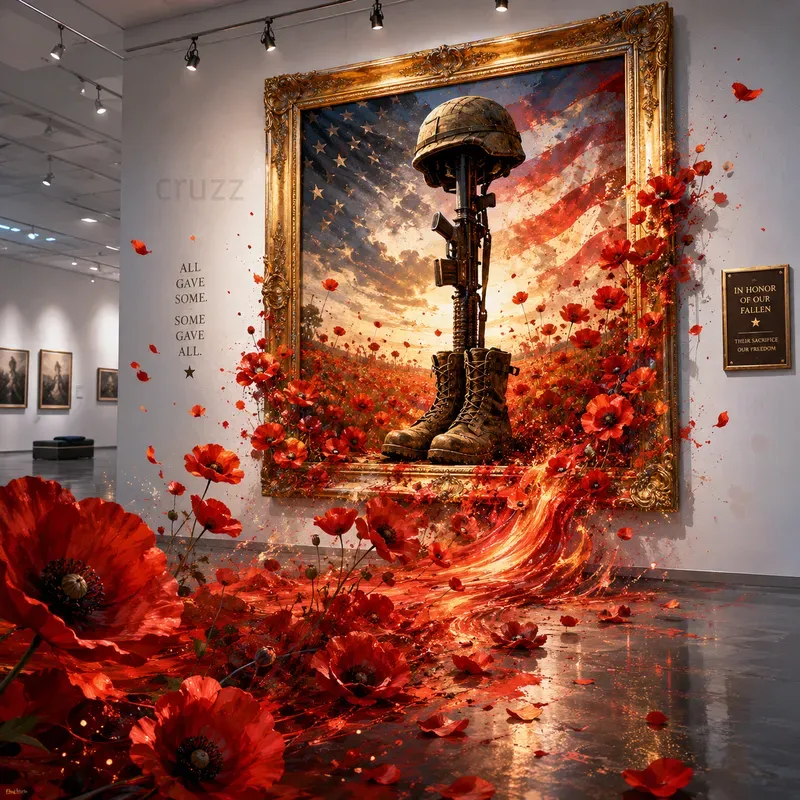 Memorial Day Frame Art