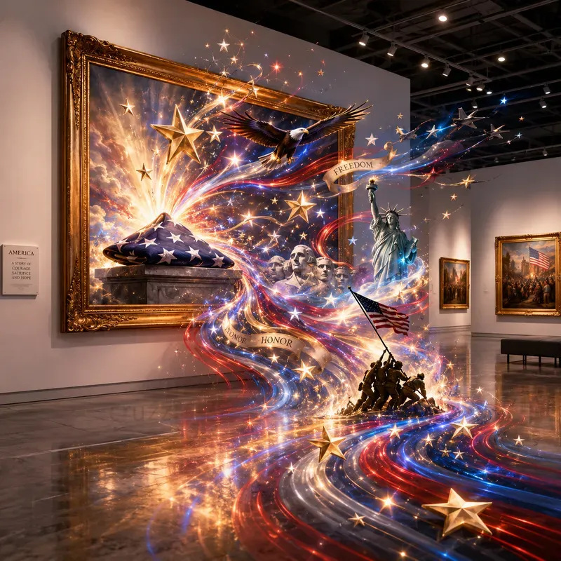 Memorial Day Frame Art