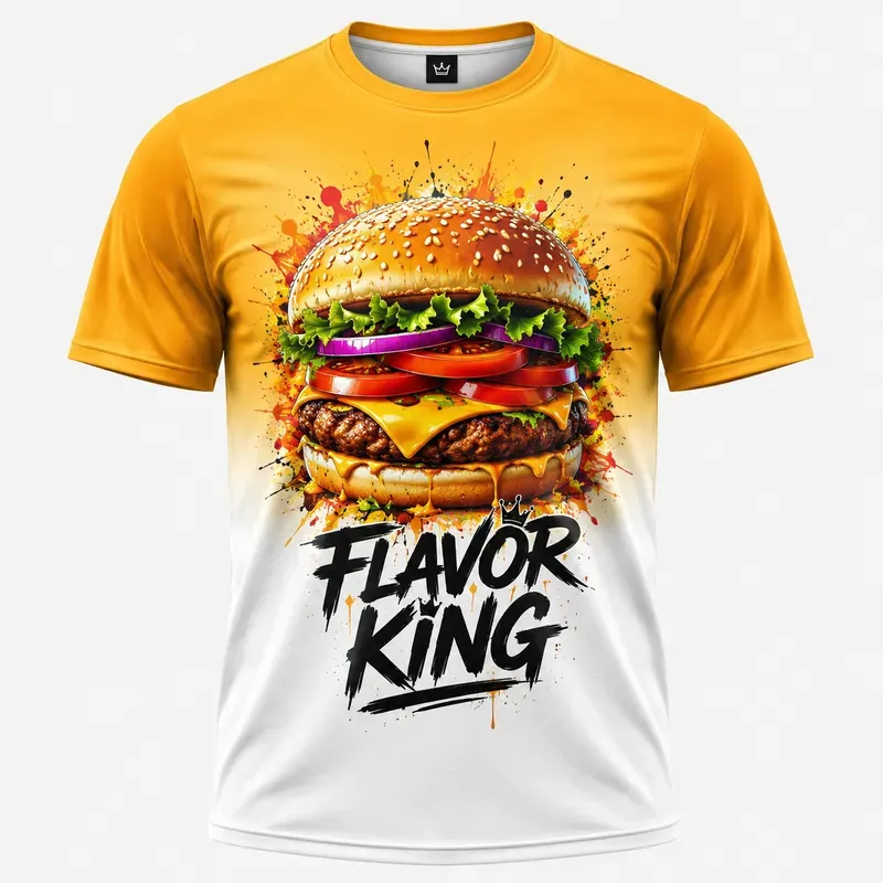 Gourmet Food Burst Tshirt Collections