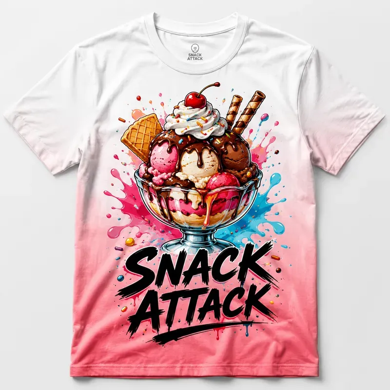 Gourmet Food Burst Tshirt Collections