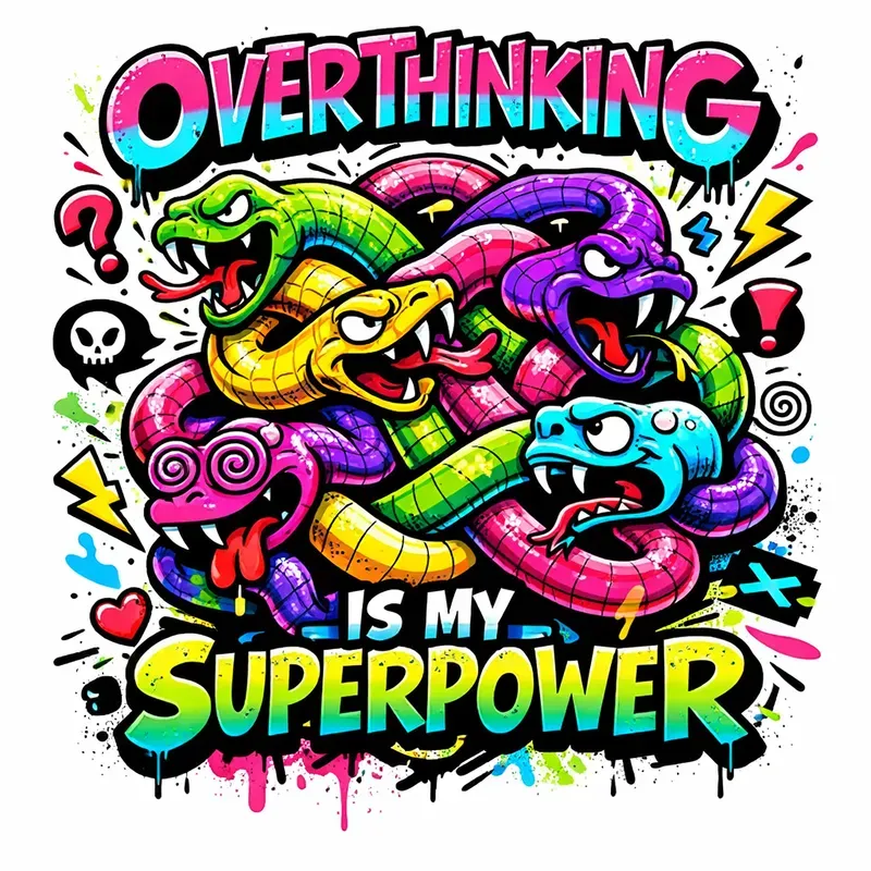 Chaotic Mind Monsters Typography