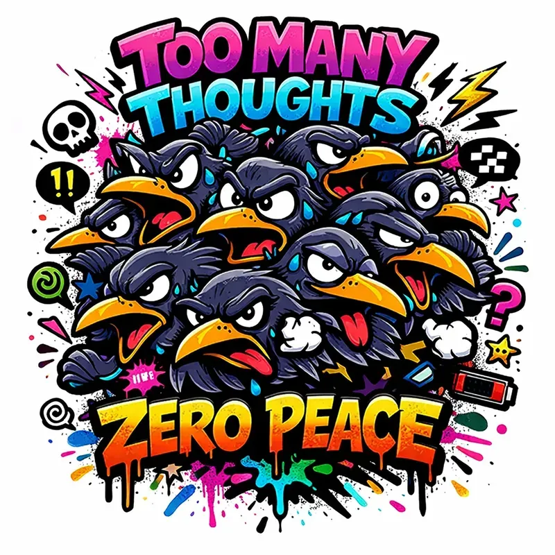 Chaotic Mind Monsters Typography