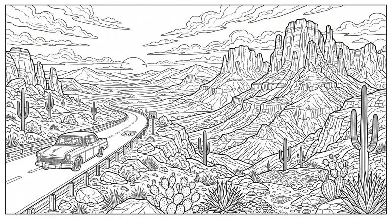 Nature Coloring Pages
