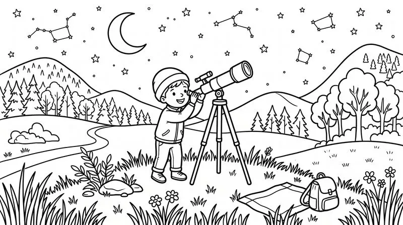 Nature Coloring Pages