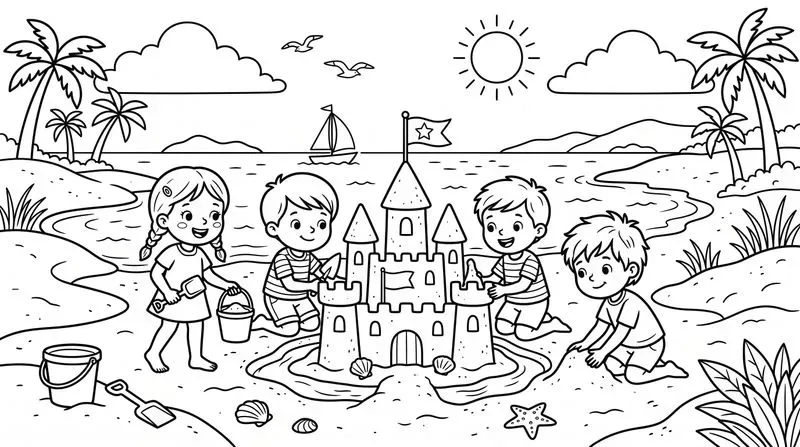 Nature Coloring Pages