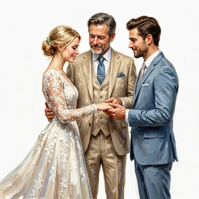 Fathers Loves In Oil Paintings