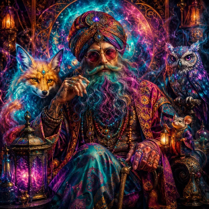 Psychedelic Elder Mystic Companions
