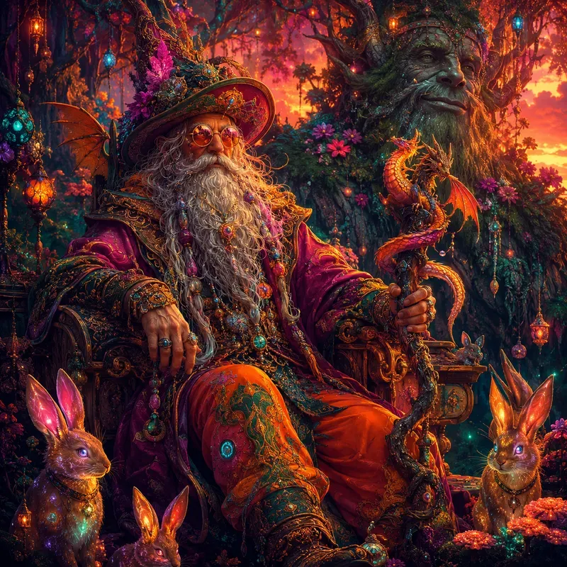 Psychedelic Elder Mystic Companions
