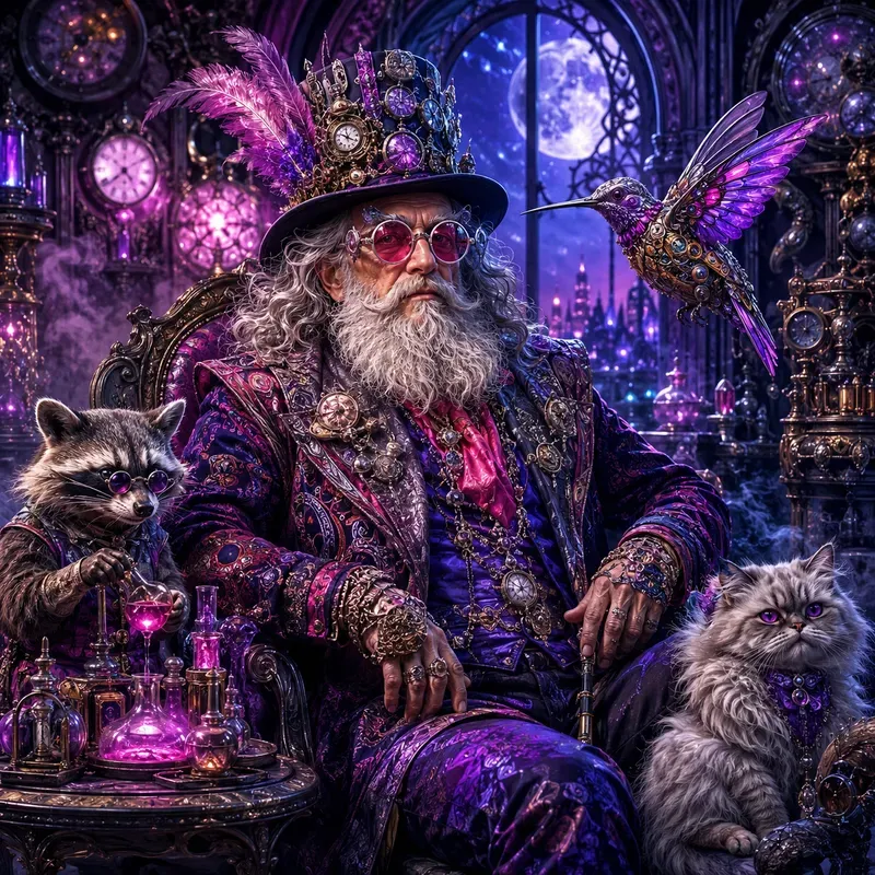 Psychedelic Elder Mystic Companions