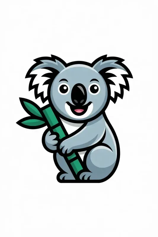 Modern Flat Vector Mascot Generator