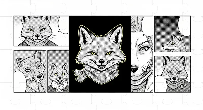 Manga Comic Panels