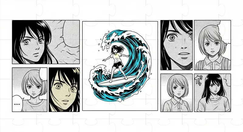 Manga Comic Panels