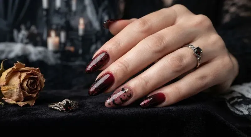 Luxury Halloween Nail Art