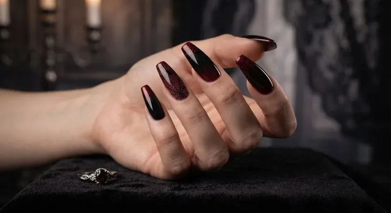 Luxury Halloween Nail Art