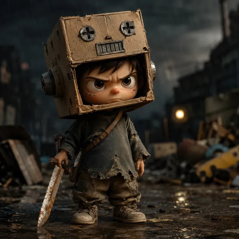 Moody Chibi Box Kids