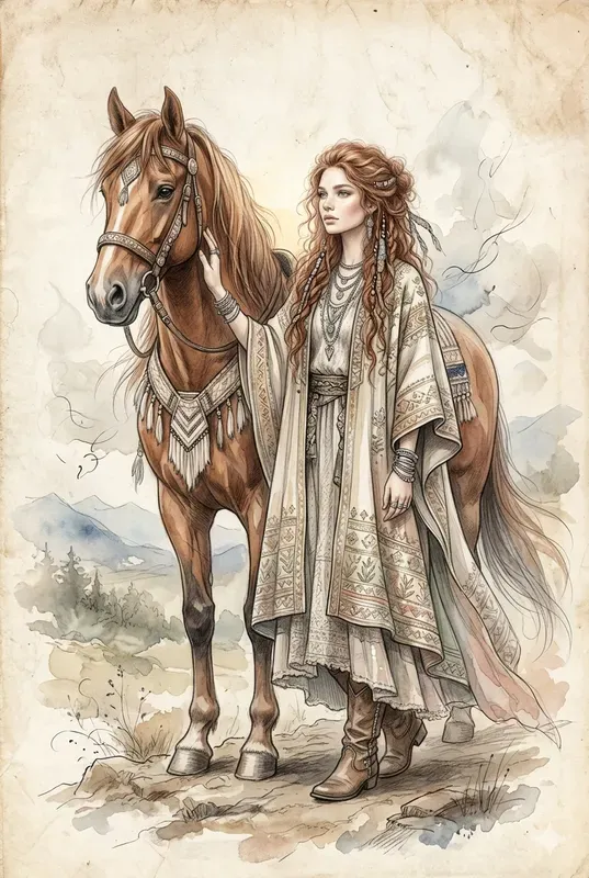 Ethereal Sketch Fashion Illustrations