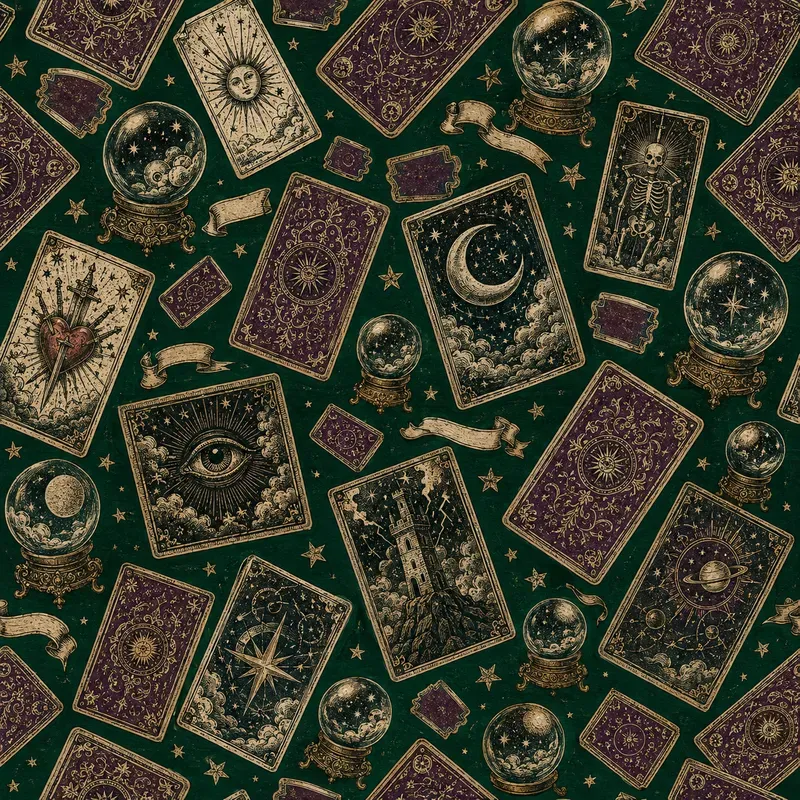 Dark Carnival Halloween Patterns