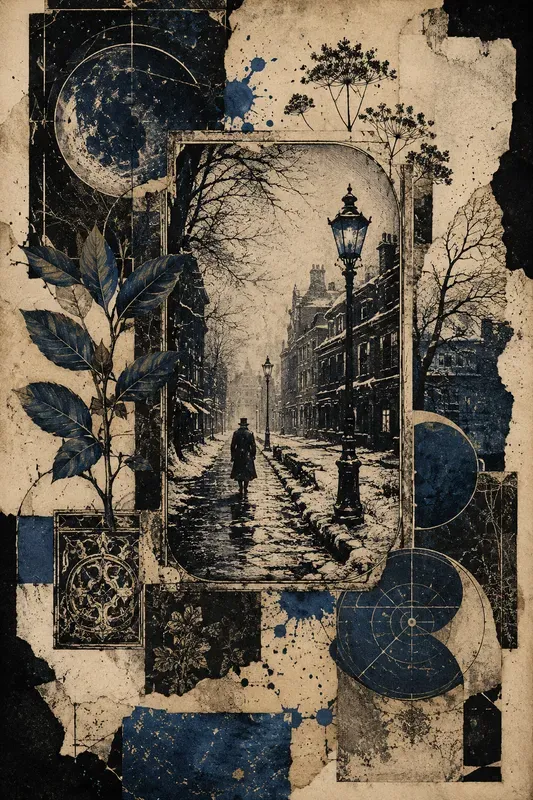Dark Vintage Collages