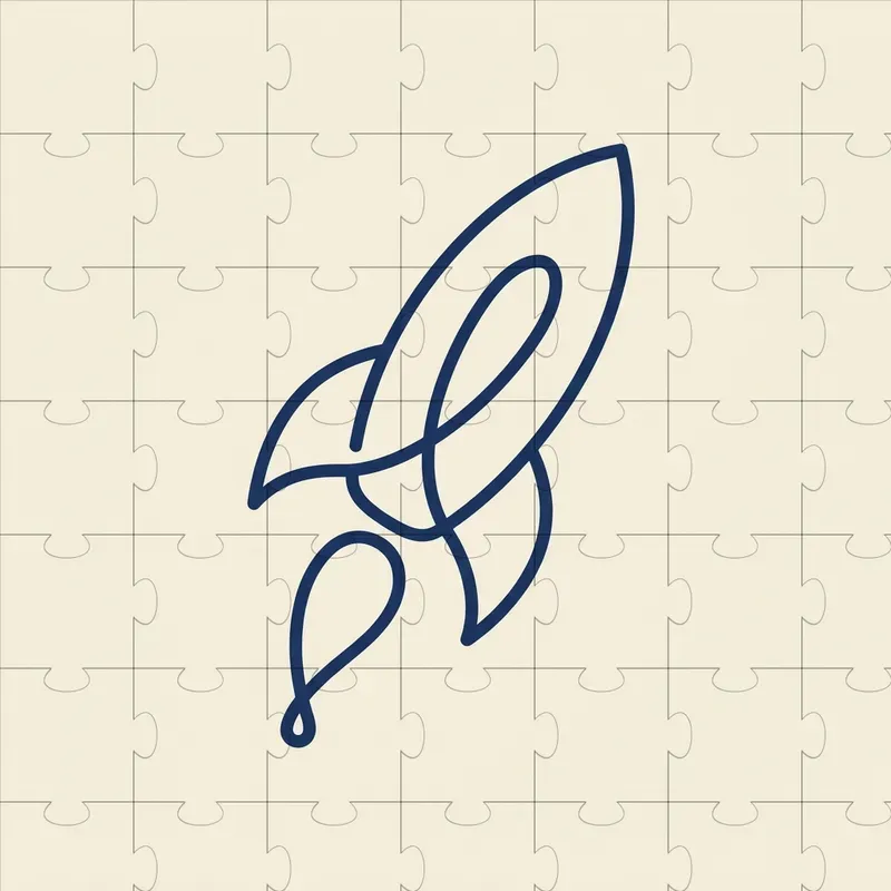 Minimal Line Art Logo Generator