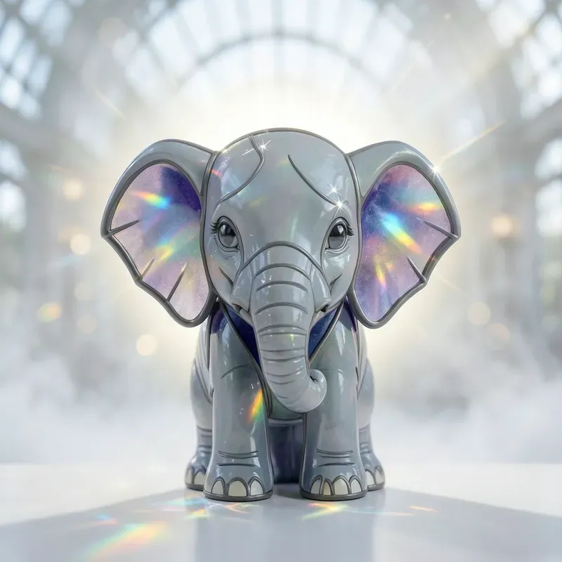 Rainbow Glass Animals