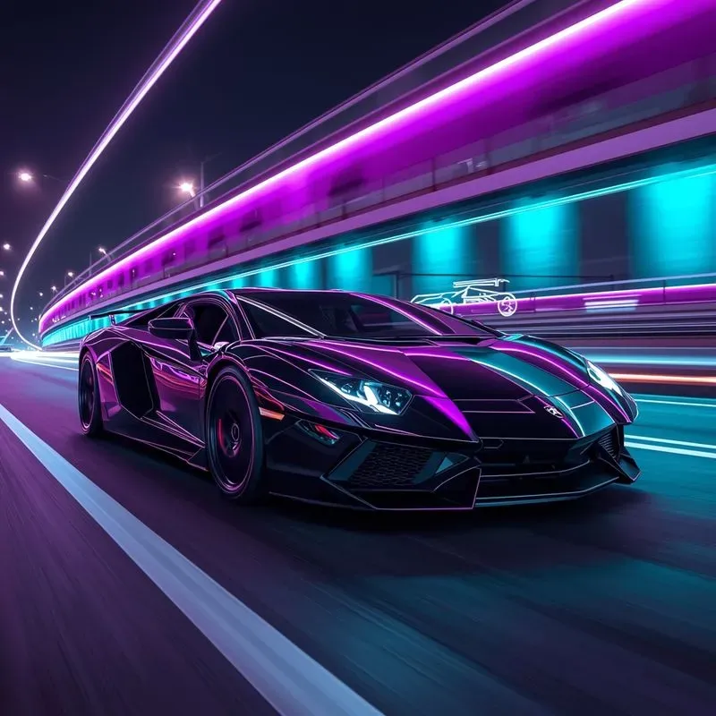 Ultrarealistic Cinematic Car Photography