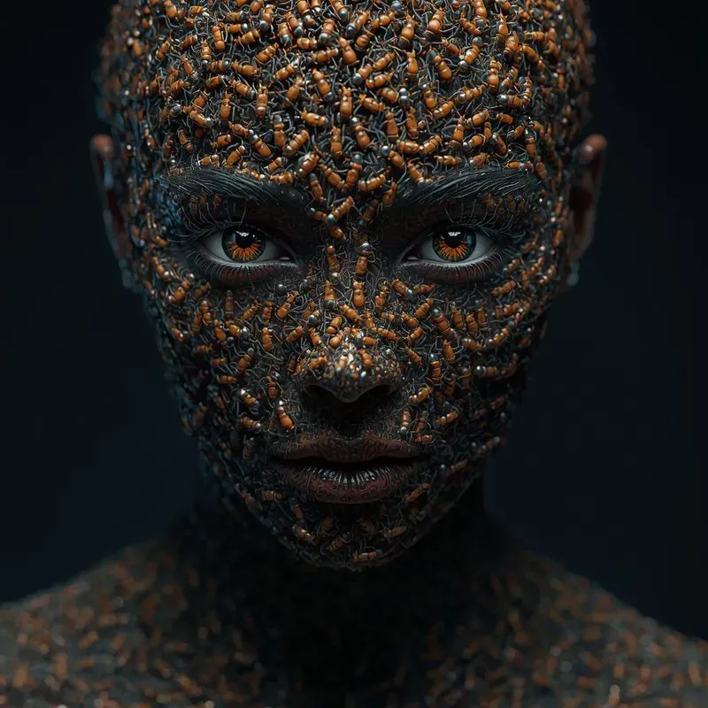 Objects Formed Entirely From Insects