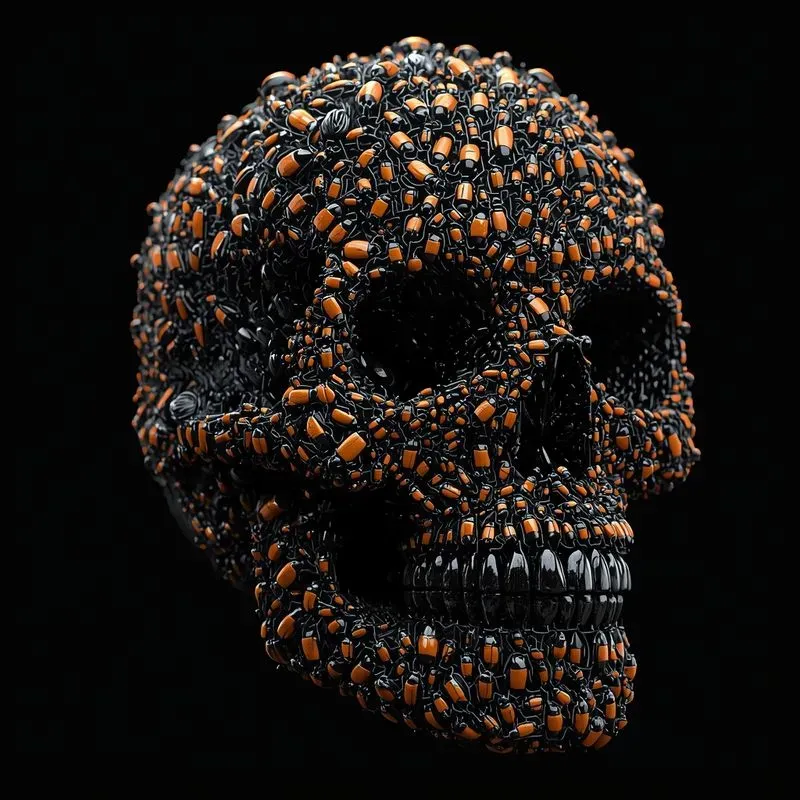 Objects Formed Entirely From Insects