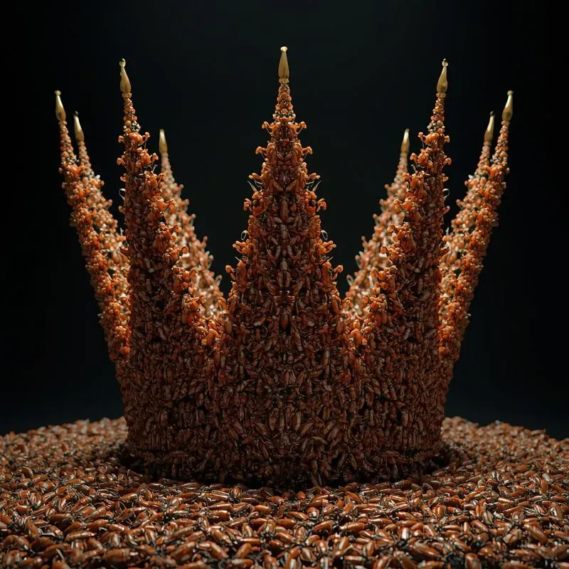 Objects Formed Entirely From Insects