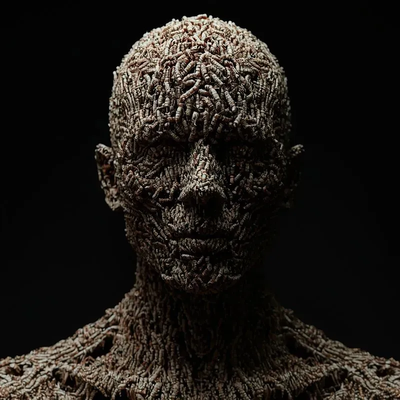Objects Formed Entirely From Insects