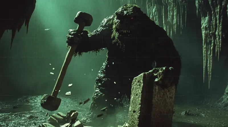 1980s Dark Fantasy Action Stills Scenes