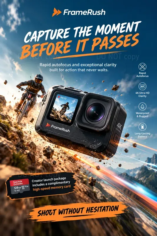Dynamic Motion Product Ad Posters