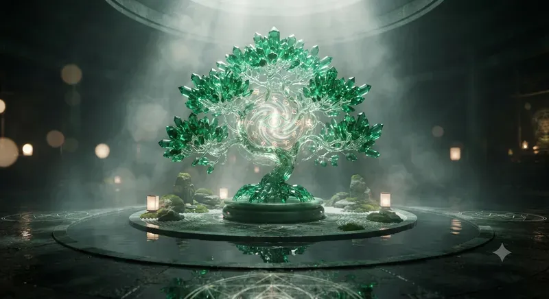 Emerald Vision Sacred Gem Art