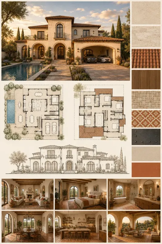 Modern Architecture Presentation Boards