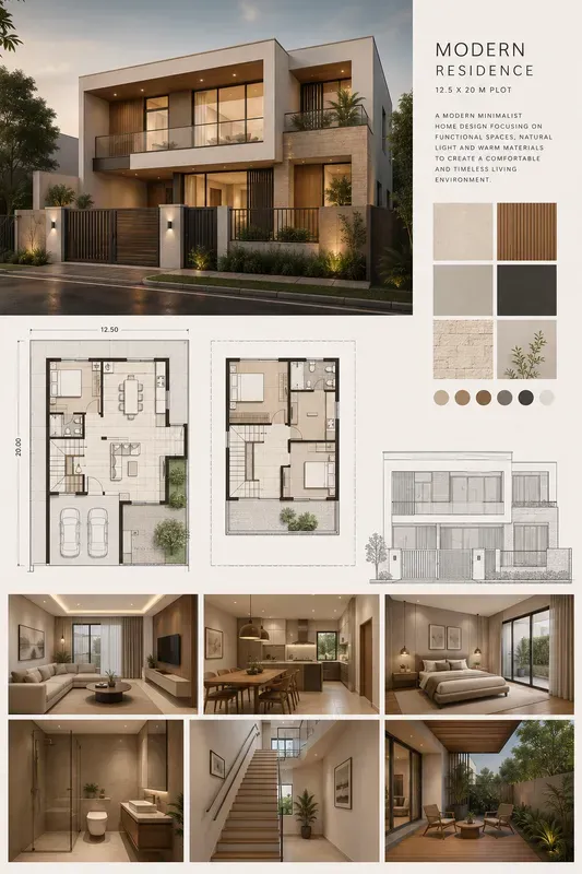 Modern Architecture Presentation Boards