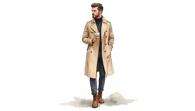 Minimalist Watercolor Fashion Illustrations
