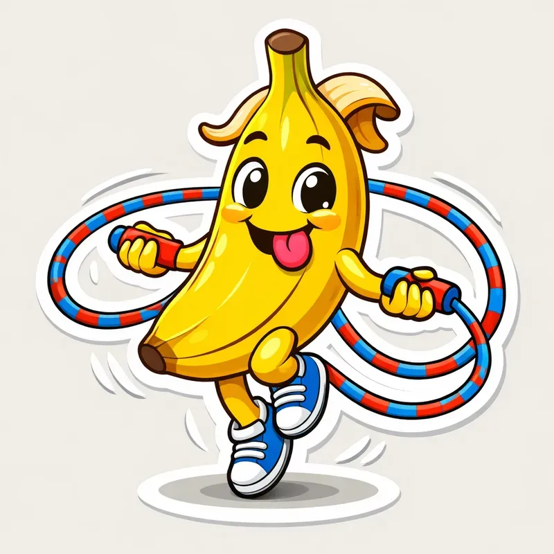 Playful Anthropomorphic Stickers