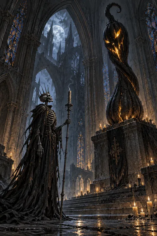 Gothic Skeleton Halloween Stories