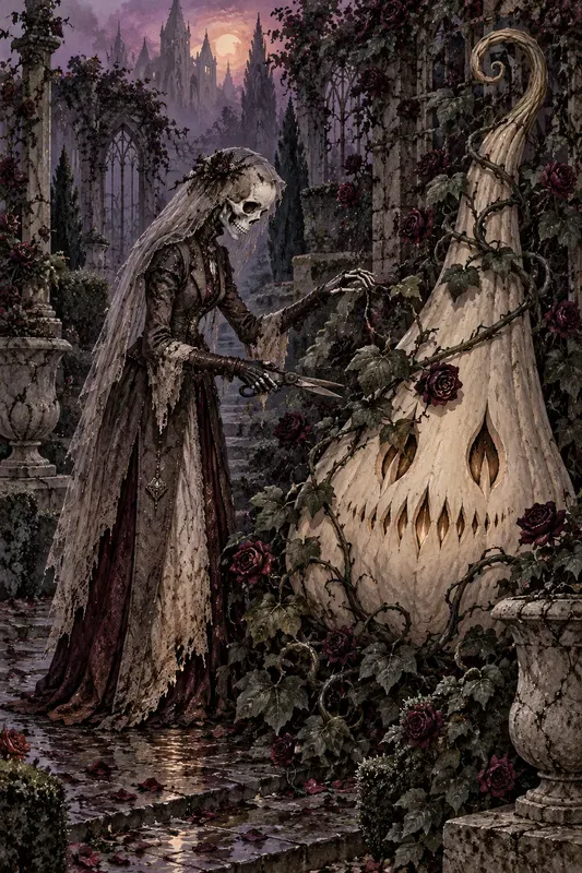 Gothic Skeleton Halloween Stories
