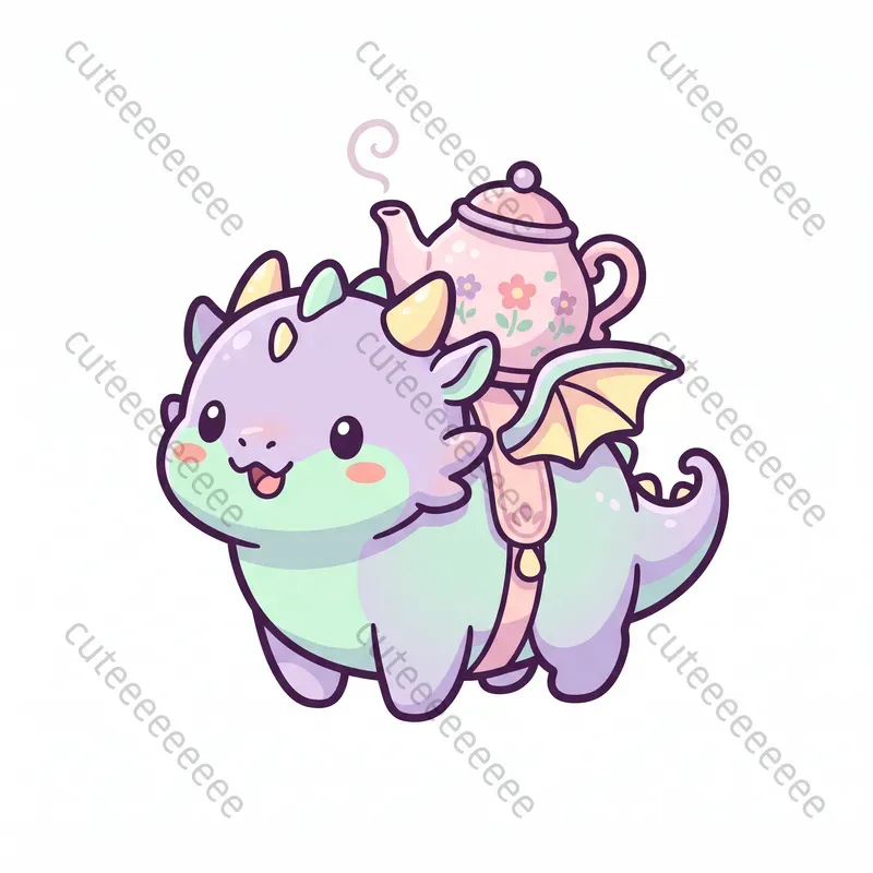 Whimsical Game Character Cliparts Cute