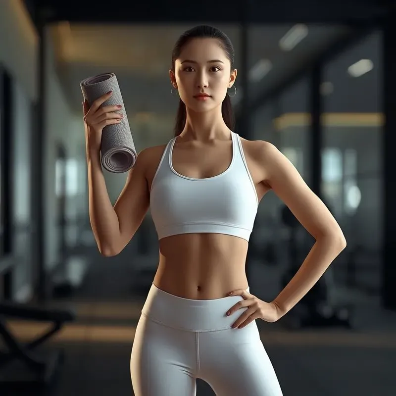 Diverse Female Gym Stock Photos