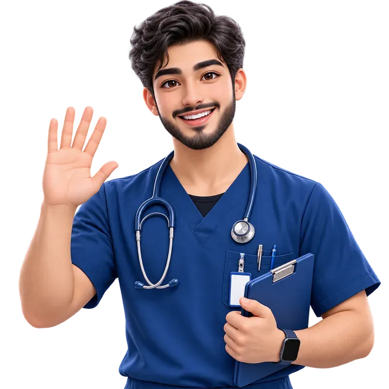 Minimalist Inclusive Medical Avatar Sets