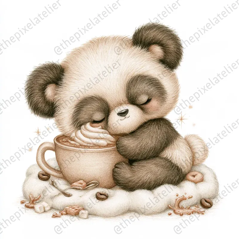 Funny Coffee Characters For Kids