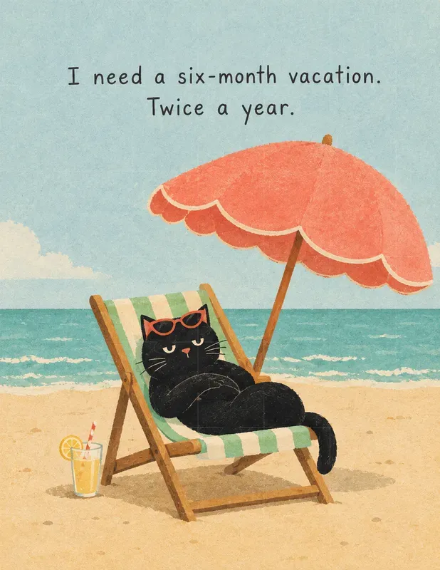 Funny Cat Quote Poster Art