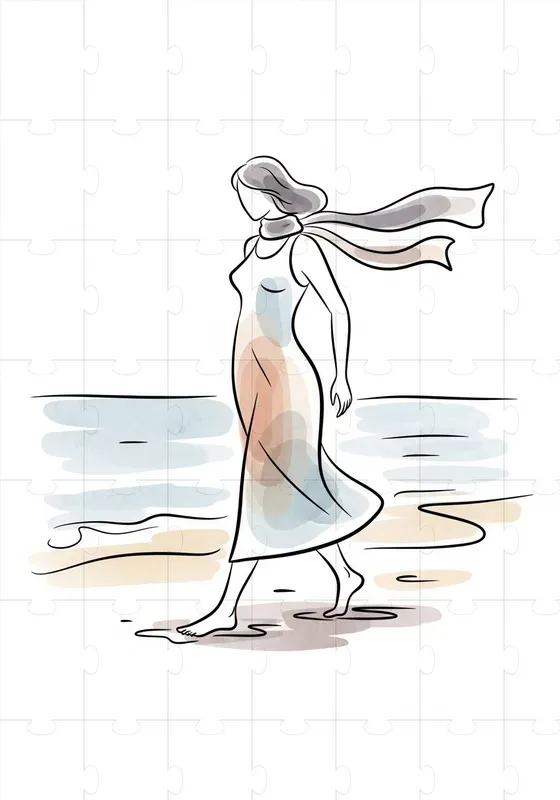 Picasso Watercolor Women