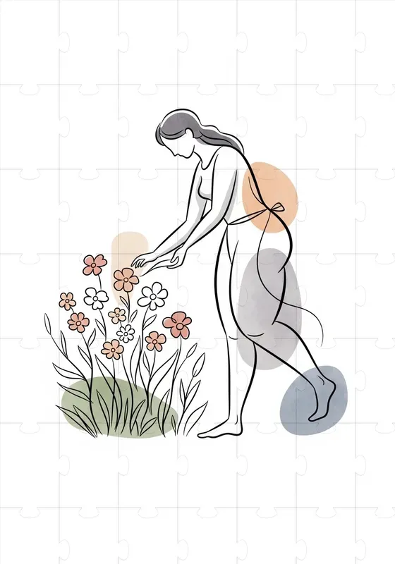 Picasso Watercolor Women